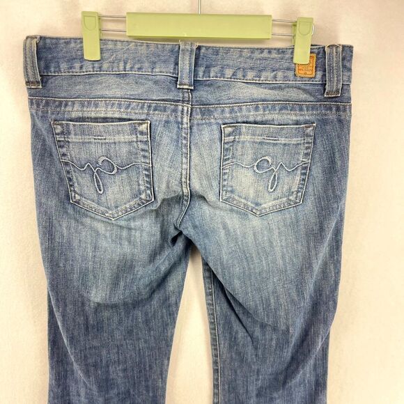 Guess‎ Jeans Daredevil Flare Size 29 Stretch Ladies - Picture 5 of 12